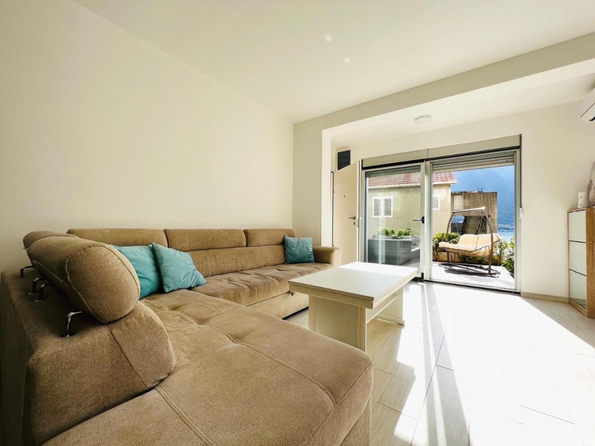 Apartment With Terrace And Private Parking Котор Экстерьер фото